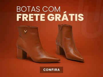 Uma seleção de Botas com Frete Grátis pra você aproveitar
