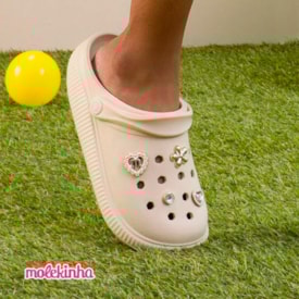 Babuche Molekinha Infantil Feminino Creme