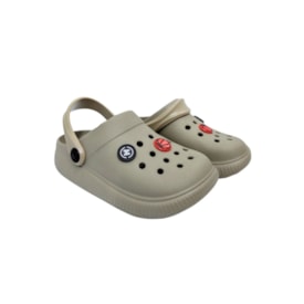 Babuche Molekinho Infantil Masculino Areia