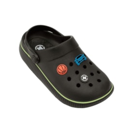 Babuche Molekinho Infantil Masculino Preto