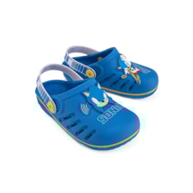 Babuche Sonic Grendene Masculino Infantil Azul