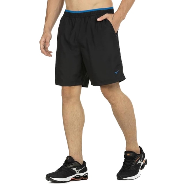 Bermuda Dryfit Mizuno Masculina Preto