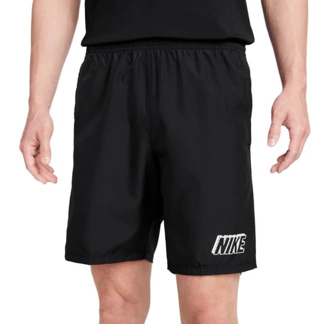 Bermuda Esportiva Dryfit Nike Masculino Preto