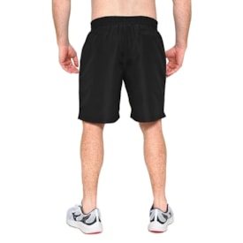Bermuda Mizuno Dry Fit  Masculina Preto
