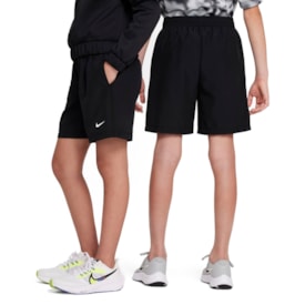 Bermuda Nike Dri-Fit Multi+ Infantil Masculina Preto