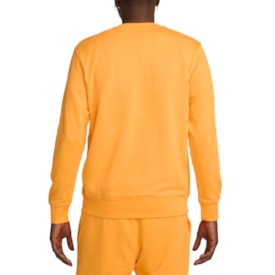 Blusão Nike Sportswear Club French Terry Masculino Amarelo