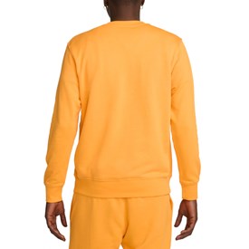Blusão Nike Sportswear Club French Terry Masculino Amarelo