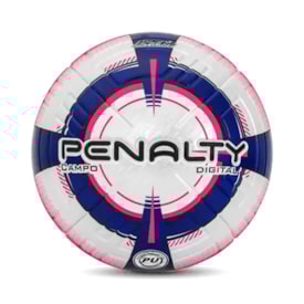 Bola Campo Penalty Branco e Rosa
