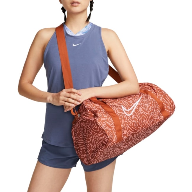 Bolsa Academia Duffel Nike Feminino Laranja