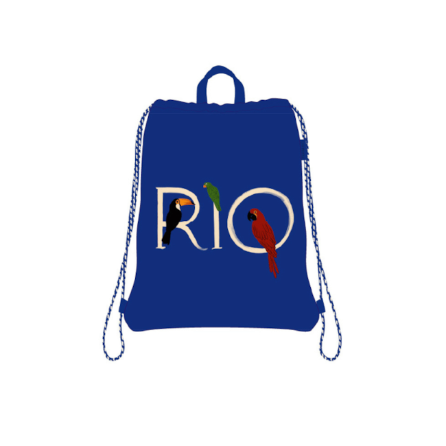 Bolsa Academia Farma Feminina Azul Royal