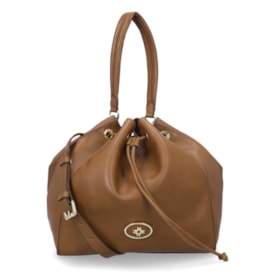 Bolsa Bucket Em Couro Luz Da Lua Feminino Montenapoleone