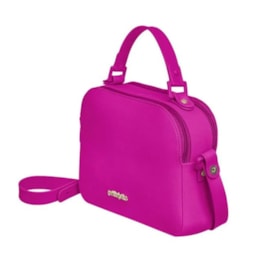 Bolsa Cecília Petite Jolie Feminina Dark Pink
