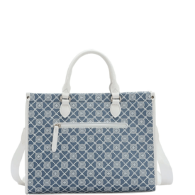 Bolsa Chenson Linha Bordado E Cool Feminina Azul