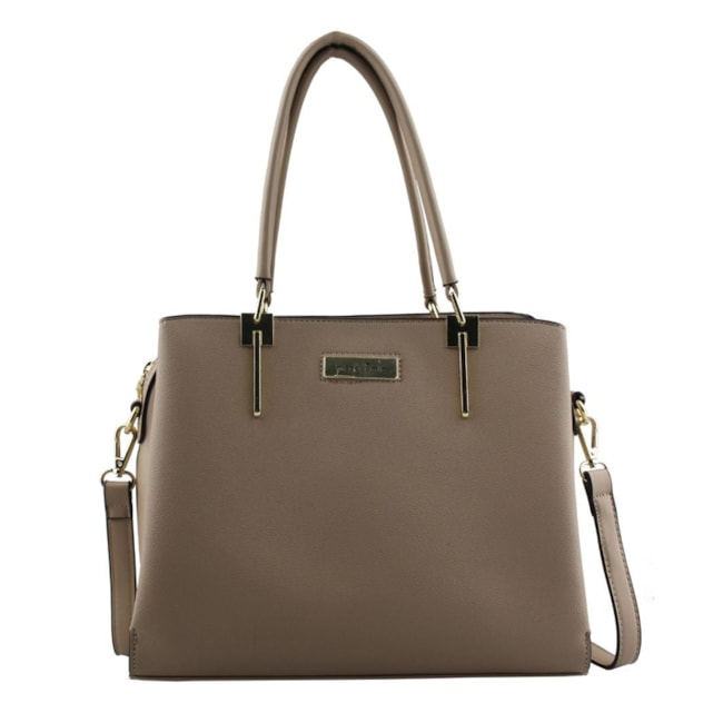 Bolsa Classica Macadamia Caramelo