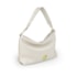 Bolsa De Couro Grande Luz Da Lua Feminina Panna