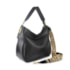 Bolsa De Couro Grande Luz Da Lua Feminina Preto