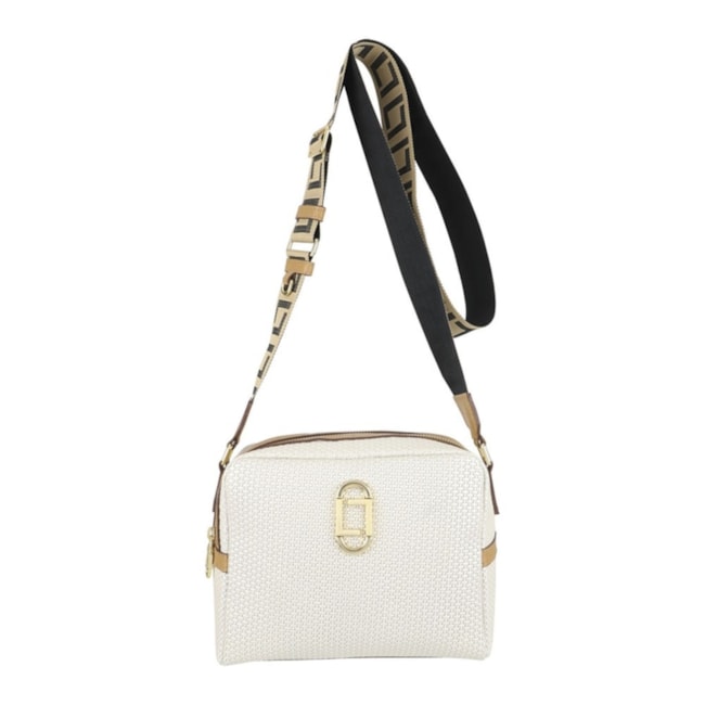 Bolsa De Couro Média Luz Da Lua Feminina Saara