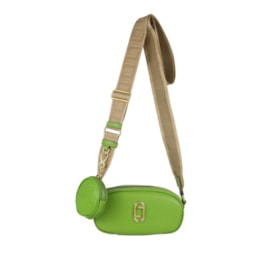 Bolsa De Couro Pequena Luz Da Lua Feminina Esmeralda