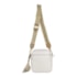 Bolsa De Couro Pequena Luz Da Lua Feminina Panna