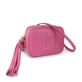 Bolsa De Couro Pequena Luz Da Lua Feminina Pink