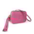 Bolsa De Couro Pequena Luz Da Lua Feminina Pink