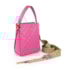 Bolsa De Couro Pequena Luz Da Lua Feminina Pink