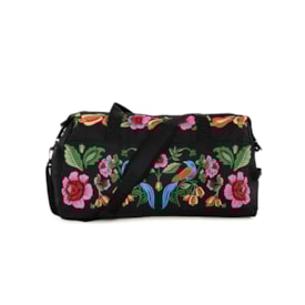 Bolsa De Viagem Farm Feminina Média Preto