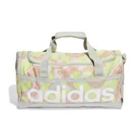 Bolsa Duffel Estampada Linear Adidas Feminina Diversas Verde Limao