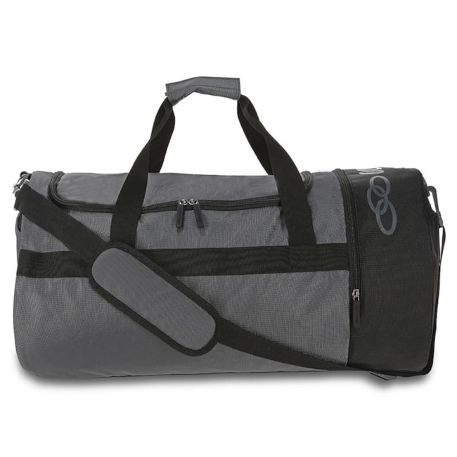 Bolsa Esportiva Gym Bag Poliester Olympikus Unissex Pitch Gray