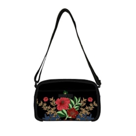 Bolsa Farm Acessórios Feminino Florido Preto