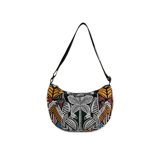 Bolsa Farm Banana Média Gráfico Rolezinho Tucano Preto