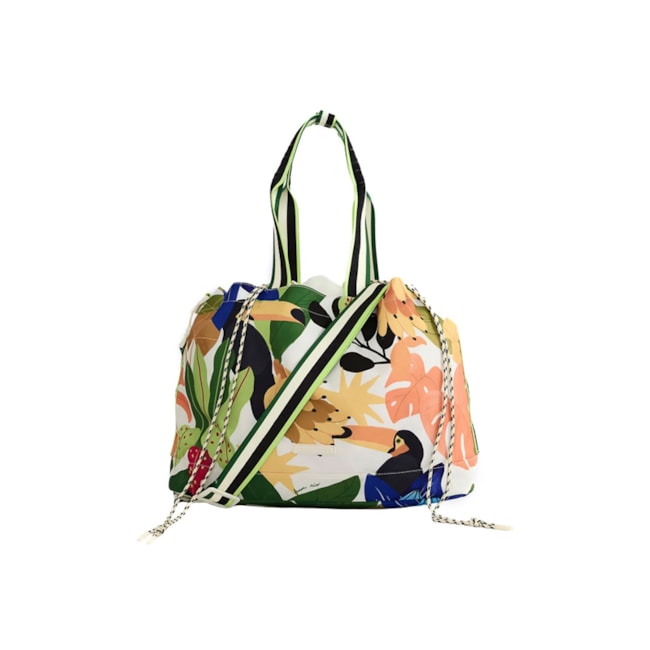 Bolsa Farm Carioca Bossa Tucano Grande Off White