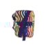 Bolsa Farm Fervo Dança De Listras Roxo