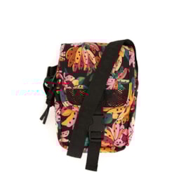 Bolsa Farm Fervo Flor De Banana Preto