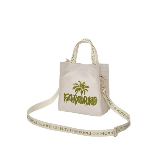 Bolsa Farm Rio Feminina Off White