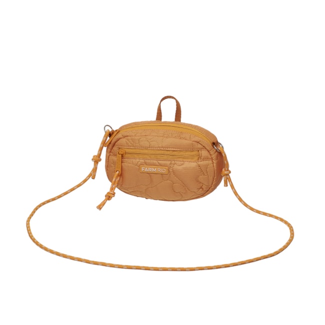 Bolsa Farm Rio Puffer Feminina Caramelo