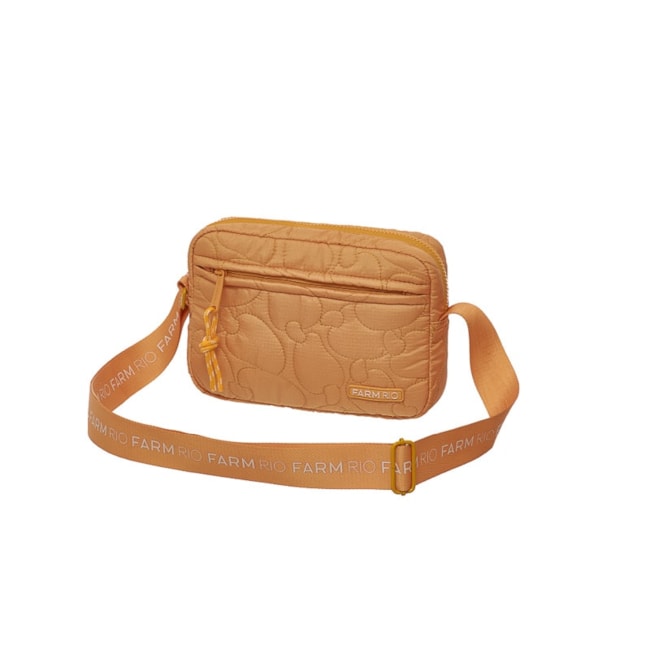 Bolsa Farm Rio Puffer Feminino Caramelo