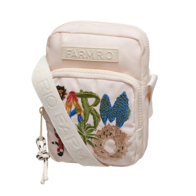 Bolsa  Farm Shouder Bag Off White