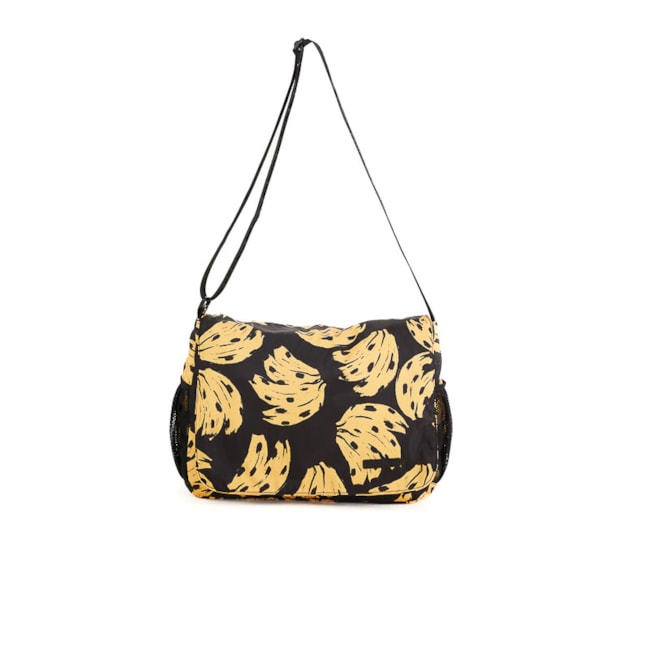 Bolsa Farm Transversal Brisa Bossa Banana Preta