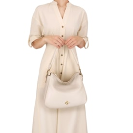 Bolsa Hobo Em Couro Luz Da Lua Feminino New Ridge