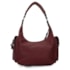 Bolsa Hobo Grande Wj Feminina Burgundy