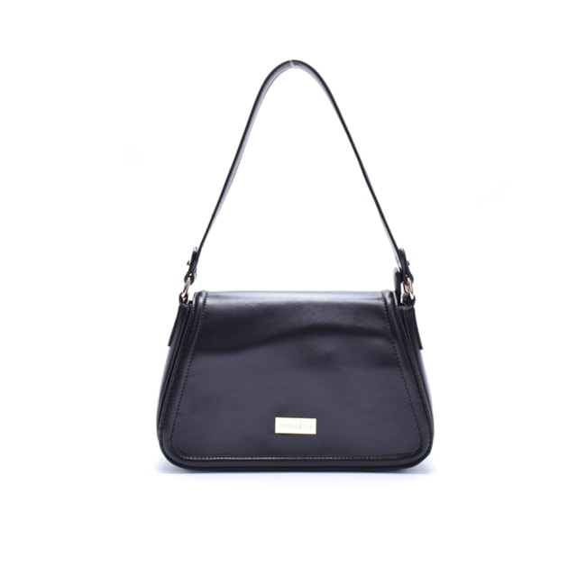 Bolsa It Baguete Macadamia Feminina Preto