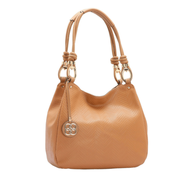 Bolsa Linha Casual Chic Ombro Chenson Feminina Bege