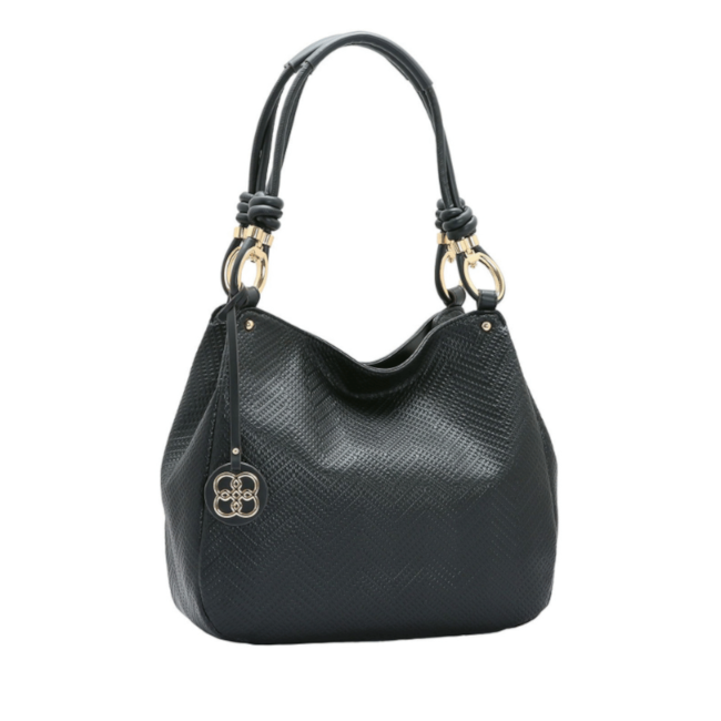 Bolsa Linha Casual Chic Ombro Chenson Feminina Preto