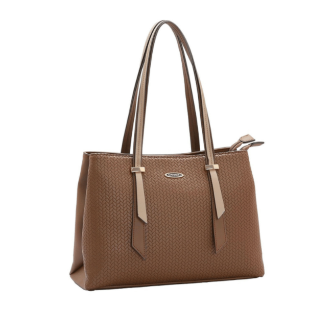 Bolsa Linha Duo Color Chenson Feminina Cafe