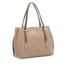 Bolsa Linha Duo Color Chenson Feminina Natural