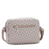 Bolsa Linha Elemento Grafico Transversal Chenson Feminina Bege