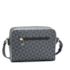 Bolsa Linha Elemento Grafico Transversal Chenson Feminina Preto