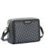 Bolsa Linha Elemento Grafico Transversal Chenson Feminina Preto