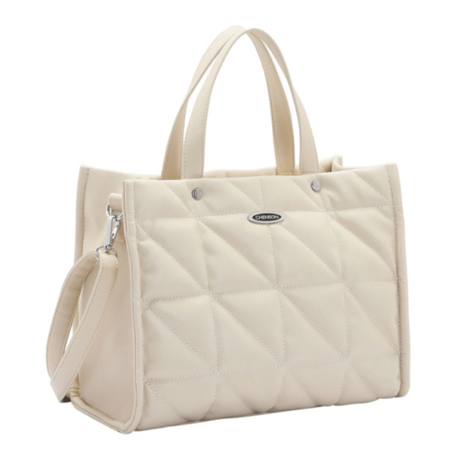 Bolsa Linha Fashion Puffer Chenson Feminina Nude